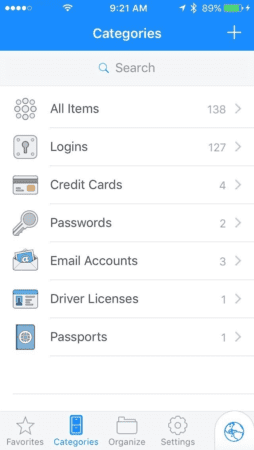 1password security app 