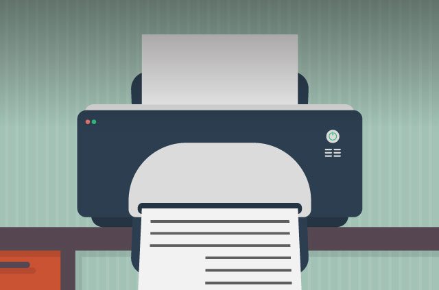 Printers could give away personal information.