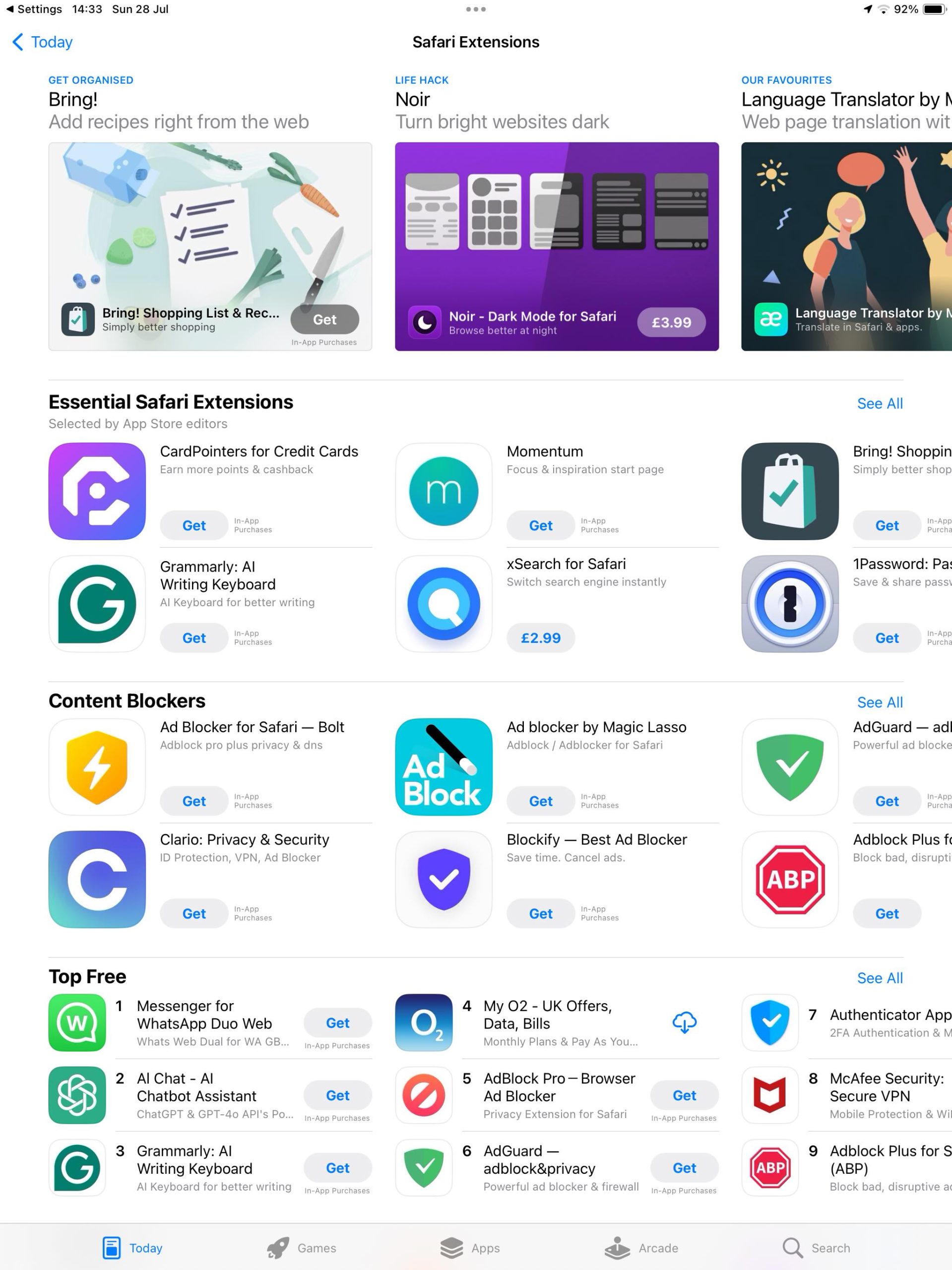Safari Extensions In IPad App Store Scaled
