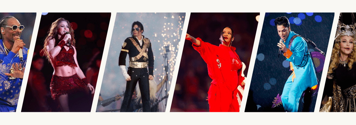 Super Bowl Halftime Show performers