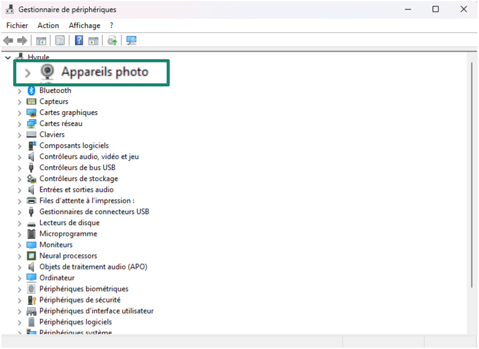Go To Device Manager Windows Fr