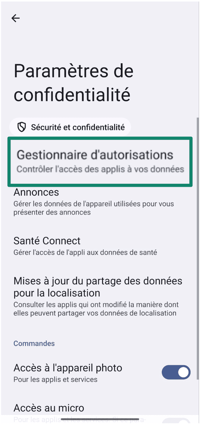 Tap Permission Manager Fr