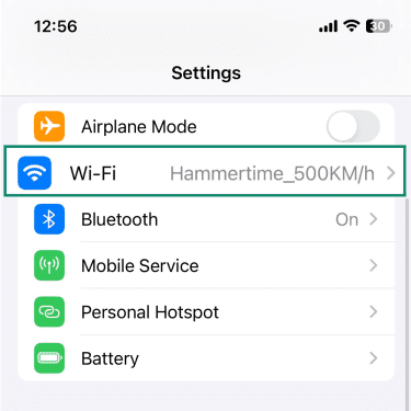 Remember to connect to the Wi-Fi network for which you want to change a DNS server address.