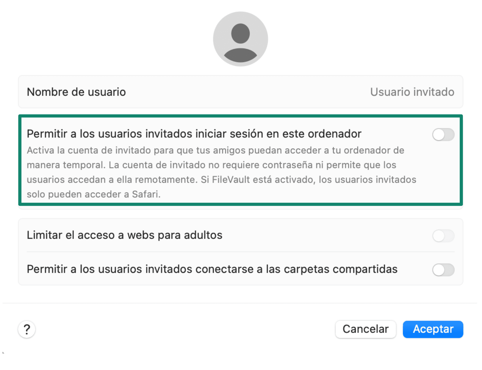 Allow Guests To Log In To This Computer Es
