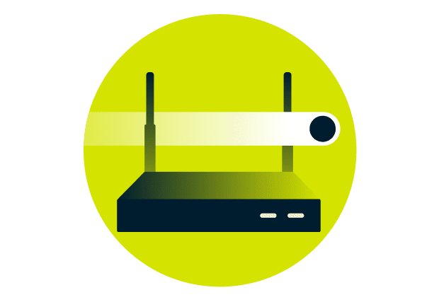 Enciende el router Aircove e inicia sesión Tras configurar el router, ve a la página expressvpnrouter.com e introduce tus datos de acceso. Conéc...