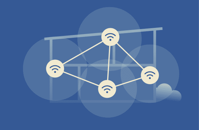 What is a mesh network and how does it work?