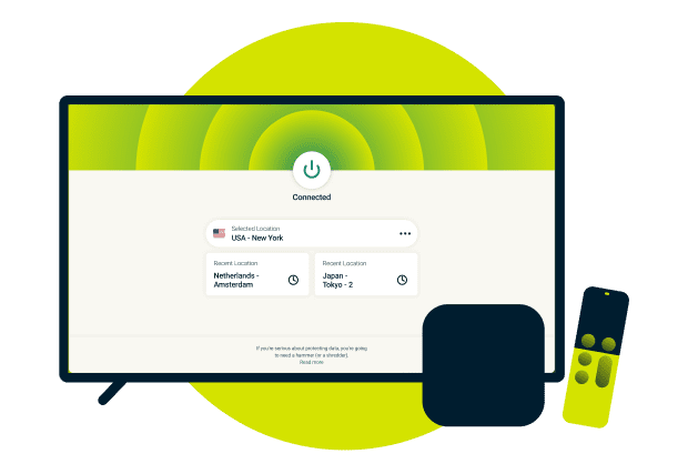 Inicia sesión en ExpressVPN Inicia sesión en tu aplicación VPN para Apple TV con tus credenciales de ExpressVPN. Conéctate a un servidor en la ...
