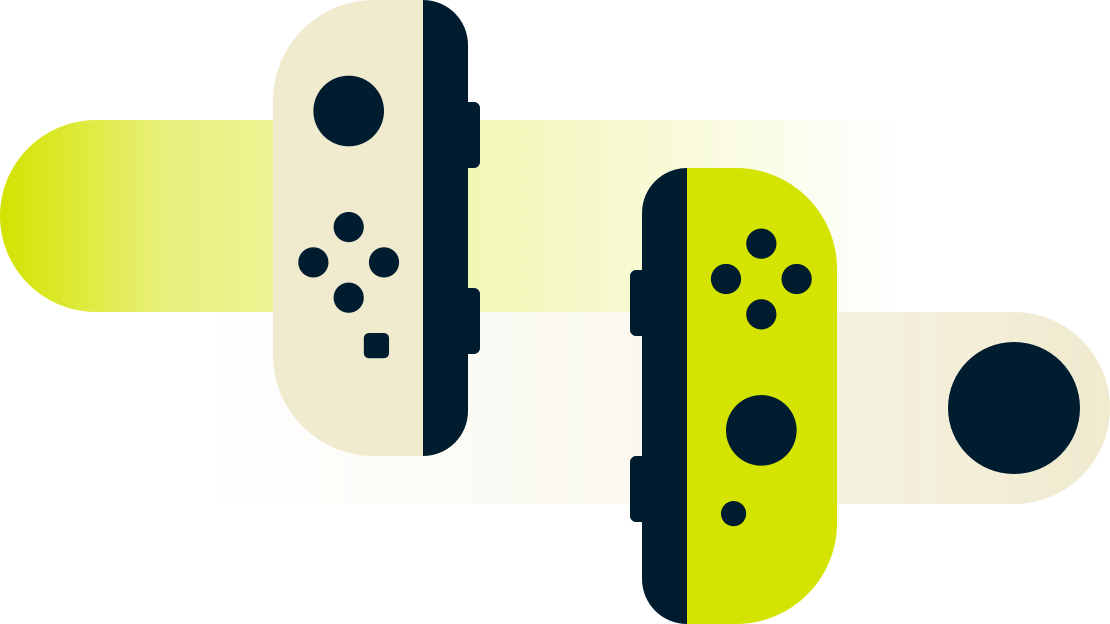 Unlimited bandwidth - An infinity symbol over an assortment of devices. 