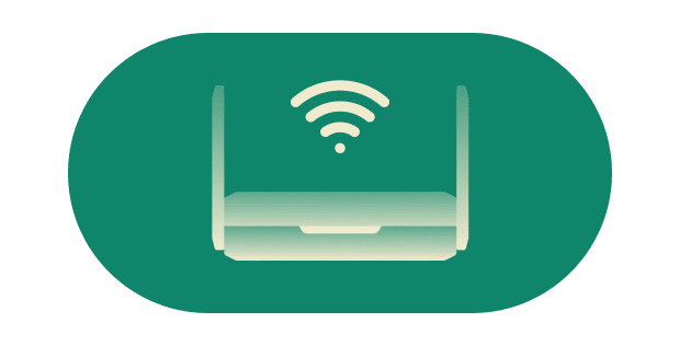 Wi-Fi Link Connect to the internet via another Wi-Fi network, no cable needed.